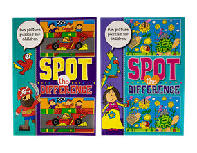 Wholesale Spot the difference book| Gem imports Ltd