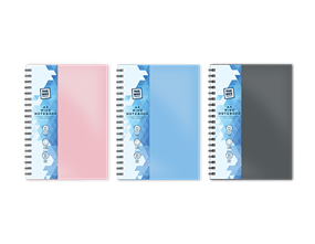 Wholesale A4 Wiro PP Cover Notebook