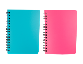 Wholesale A5 Wiro Notebook With Plastic Cover | Gem Imports Ltd