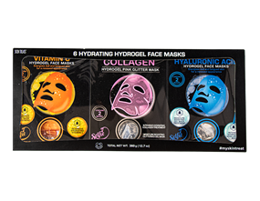 Wholesale hydrogel Mask Set boxed 6 pieces