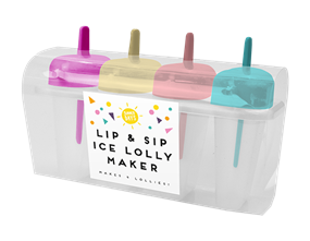 Wholesale Lip & Sip Ice Lolly Maker 4pk