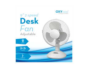 9" 2-Speed Desk Fan