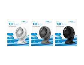 Clip on tilt rechargeable fan | Gem imports Ltd