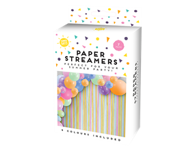 Summer Party Paper Streamers