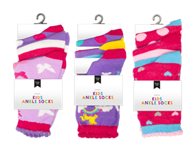 Wholesale Girls Fashion Ankle Socks