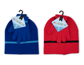 Wholesale Boys Beanie Hat & Gloves Sets