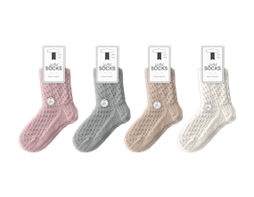 Wholesale Textured Supersoft Knitted Socks