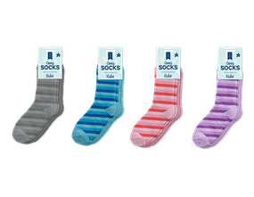 Wholesale Kids Cosy Socks 2pk
