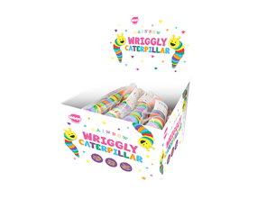 Wholesale Rainbow wriggly caterpillar | Gem imports Ltd