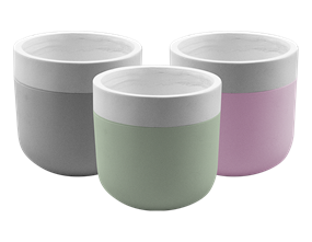 Wholesale Two tone plant pot | Gem imports Ltd