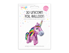 Wholesale Unicorn 3D Foil Balloons