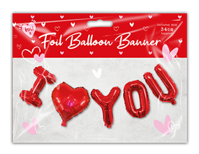 Wholesale I Love You Foil Balloon Banner