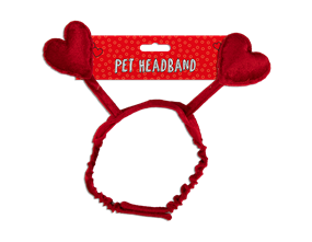 Wholesale Valentine's Day Pet Headband