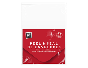 Wholesale white C5 peel and seal envelope | Gem imports Ltd.