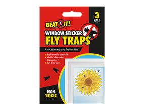 Window Sticker Fly Traps