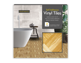 Wholesale Wood Adhesive Vinyl Floor Tiles 5pk