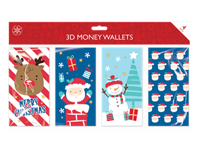 Wholesale Christmas Money Wallets | Gem Imports Ltd