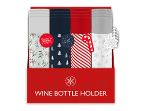 Wholesale Christmas Bottle Holders | Bulk Buy Christmas Gift Bags & Boxes