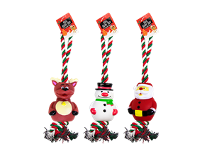 Wholesale Christmas Rope Dog Toys | Gem Imports Ltd