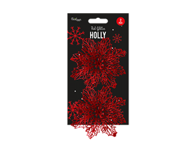 Wholesale Red Holly Decorations | Gem Imports Ltd