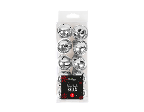 Wholesale Silver Metallic Jingle Bells | Gem Imports Ltd