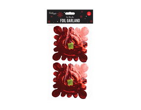 Wholesale Red Foil Garlands | Gem Imports Ltd