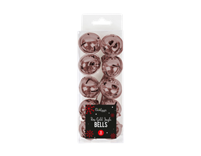 Wholesale Rose Gold Metallic Jingle Bells | Gem Imports Ltd