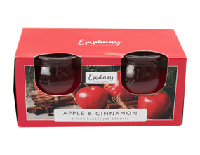 Wholesale Apple & Cinnamon Bakery Jar Candles