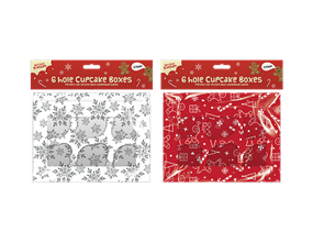 Wholesale Christmas Cupcake Boxes | Gem Imports Ltd