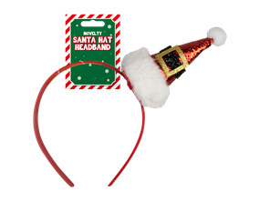 Wholesale Christmas Santa Hat Headband | Gem Imports Ltd