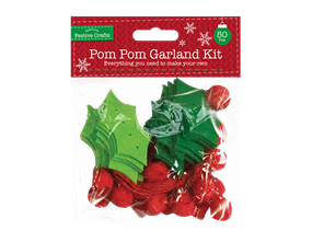 Wholesale Make Your Own Felt Pom-Pom Garland Kit | Gem Imports Ltd
