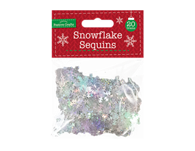 Wholesale Iridescent Snowflake Sequins
