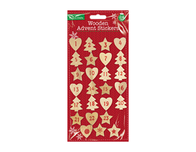 Wholesale Wooden Advent Stickers | Gem Imports Ltd