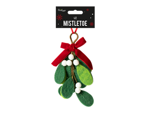 Wholesale Mistletoe Felt Decoration  | Gem Imports Ltd