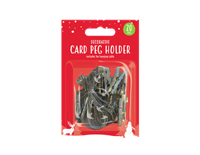 Wholesale 20 Peg Xmas Card Holder 3M | Gem Imports Ltd