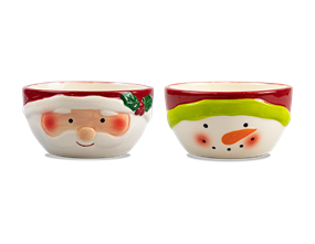 Wholesale Christmas Ceramic Nibbles Bowl | Gem Imports Ltd