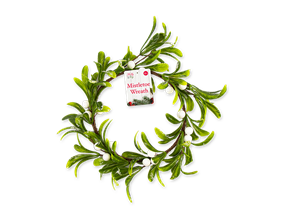 Wholesale Mistletoe Wreath 25cm