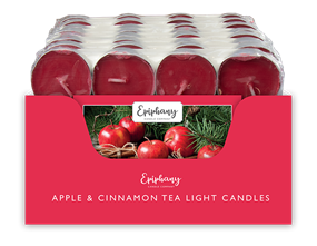 Wholesale Apple & Cinnamon Tealight Candles