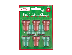 Wholesale Mini Christmas Stamps 8pk