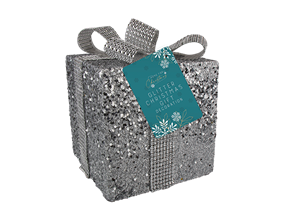 Wholesale Small Glitter Gift Box Decoration | Gem imports Ltd