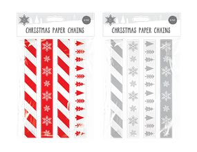 Wholesale Christmas paper chains 36pk