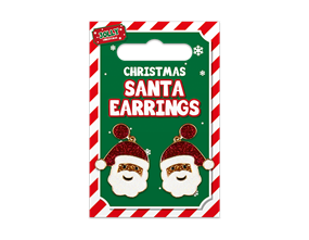 Wholesale Novelty Santa Earrings | Gem imports Ltd