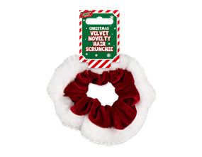 Wholesale velvet Christmas Hair Scrunchie | Gem imports Ltd