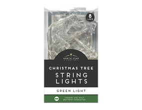 Wholesale Xmas Tree String Lights - 8 Leds | Gem Imports Ltd
