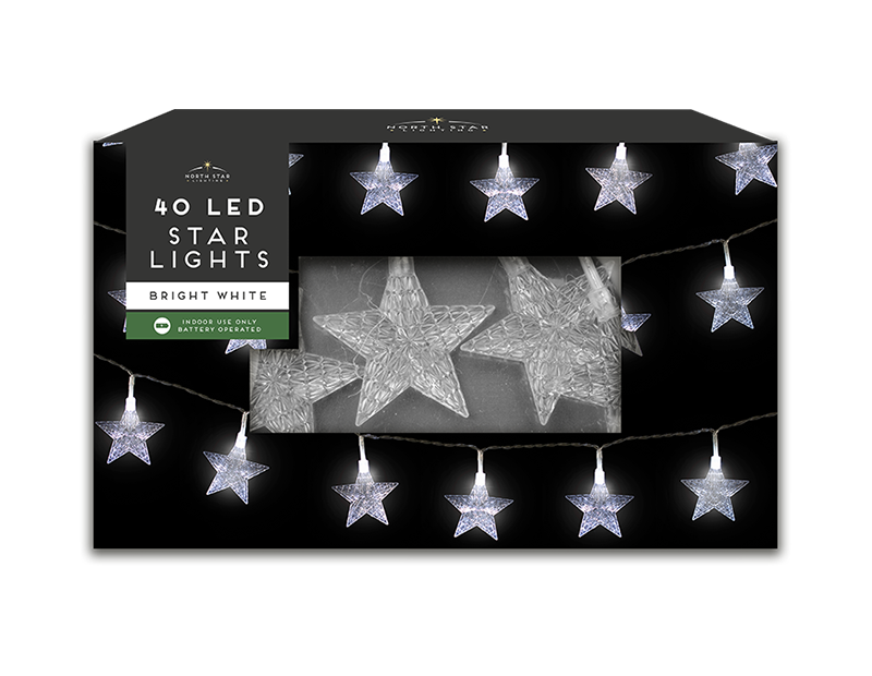 40 LED Ultra Bright Star Lights