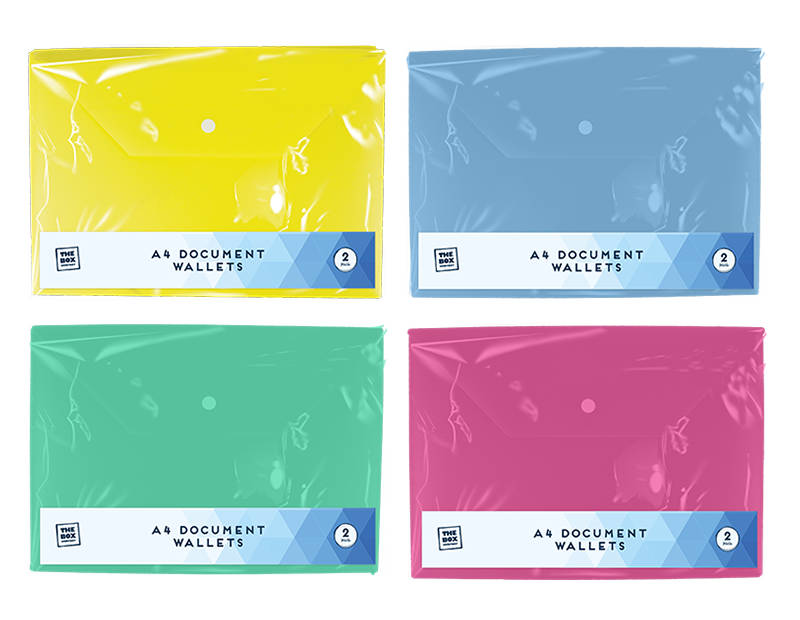 Wholesale A4 Document Wallets