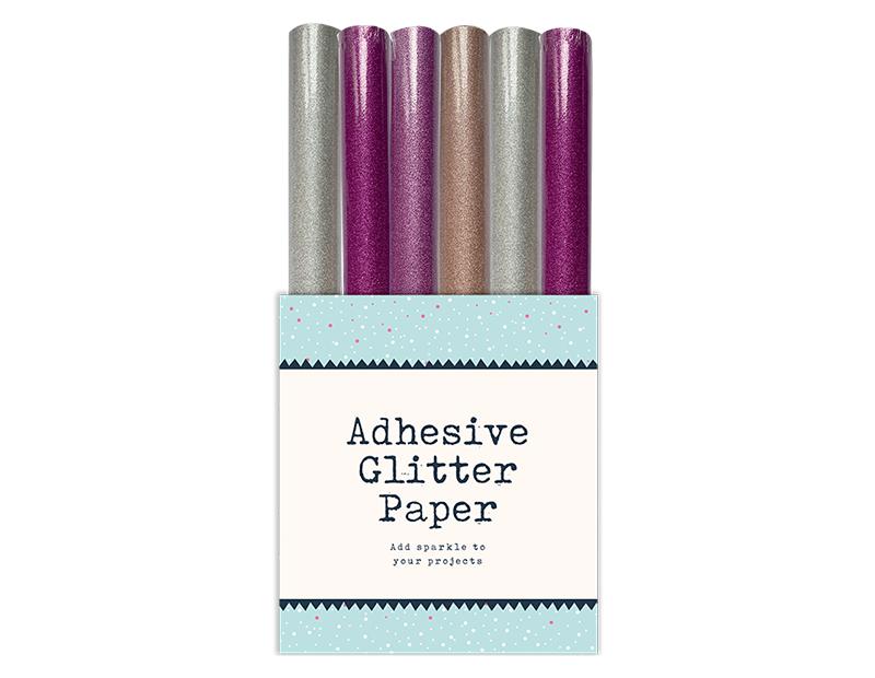 Wholesale Adhesive Glitter Craft Paper