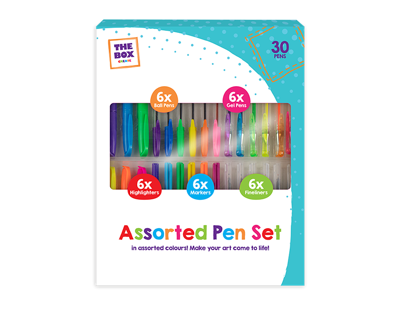 Assorted Pen Set 30pk
