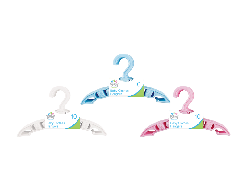 Baby Clothes Hangers - 10 Pack