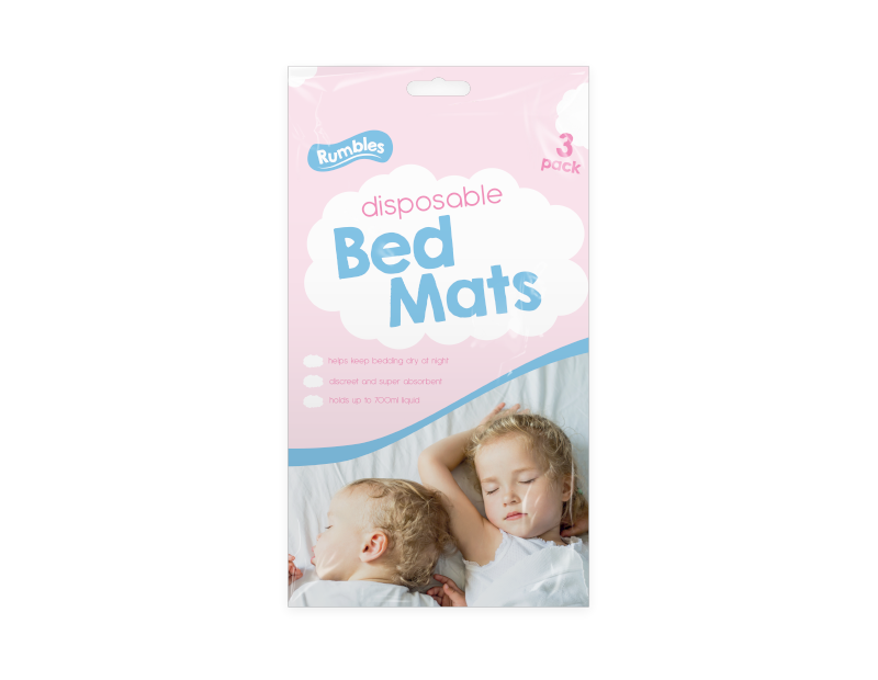 Disposable Bed Mats - 3 Pack